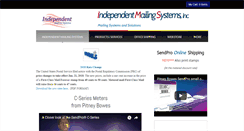 Desktop Screenshot of independentmailing.com
